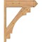 Ekena Millwork Merced Arts & Crafts Smooth Outlooker, Western Red Cedar, 7 1/2"W x 28"D x 34"H OUT08X28X34MRC03SWR - alternate 4